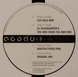 Alex Flatner - Strings Of A Maniac - Vinyl Record 12" image 1