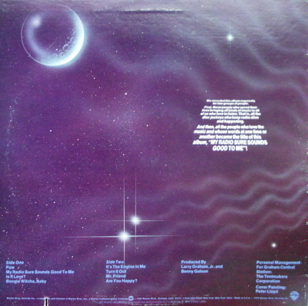 Graham Central Stati - My Radio Sure Sounds Good To Me - Used Vinyl image 2