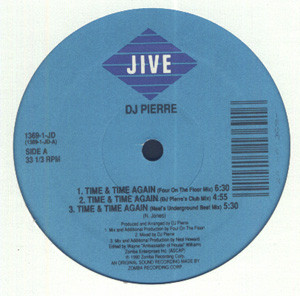 DJ Pierre - Time & Time Again - Used Vinyl Record 12" image 2
