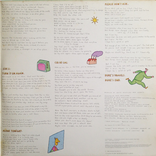 Genesis - Duke - Used Vinyl Record image 3