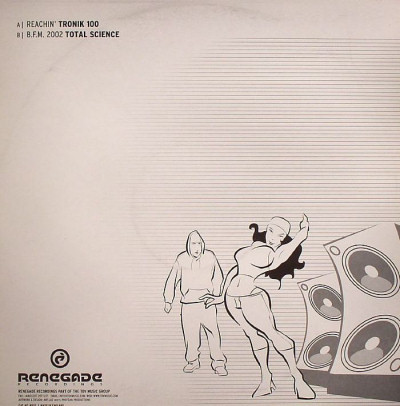 Tronik 100 - Renegades Of Funk (Album Sampler 2) - Used Vinyl Record image 2