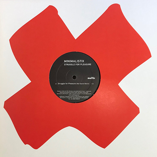 Minimalistix - Struggle For Pleasure - Used Vinyl Record 12" image 4