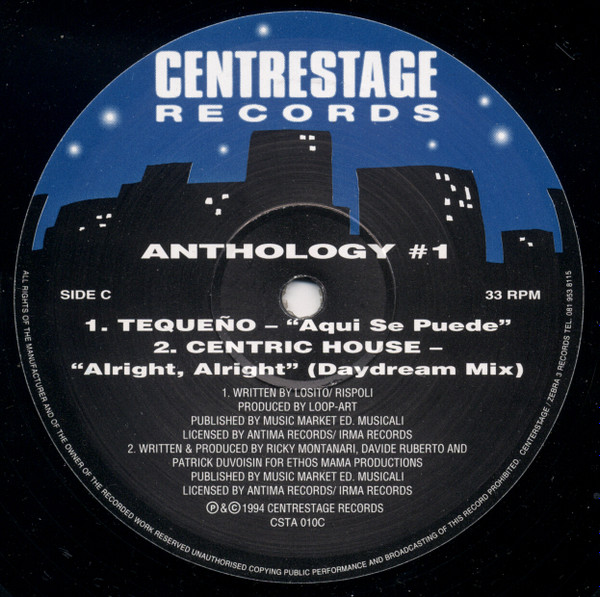 Various - Anthology #1 - Used Vinyl Record 12" image 4