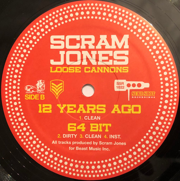 Scram Jones - Speed Demons / 12 Years Ago / 64 Bit - Used Vinyl Recor image 2