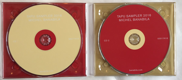Michel Banabila - Tapu Sampler 2016 - Used CD image 2