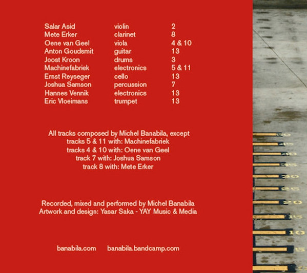 Michel Banabila - Tapu Sampler 2016 - Used CD image 5