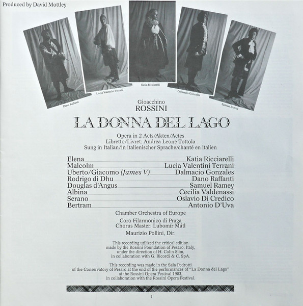 Gioacchino Rossini - La Donna Del Lago - Used Vinyl Record 3xlp image 5