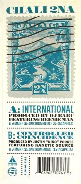 Chali 2NA - International / Controlled Coincidence - Used Vinyl Recor image 3