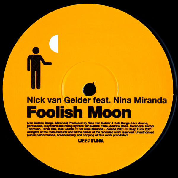 Nick Van Gelder - Foolish Moon / Ipanema Dreaming - Used Vinyl Record image 2