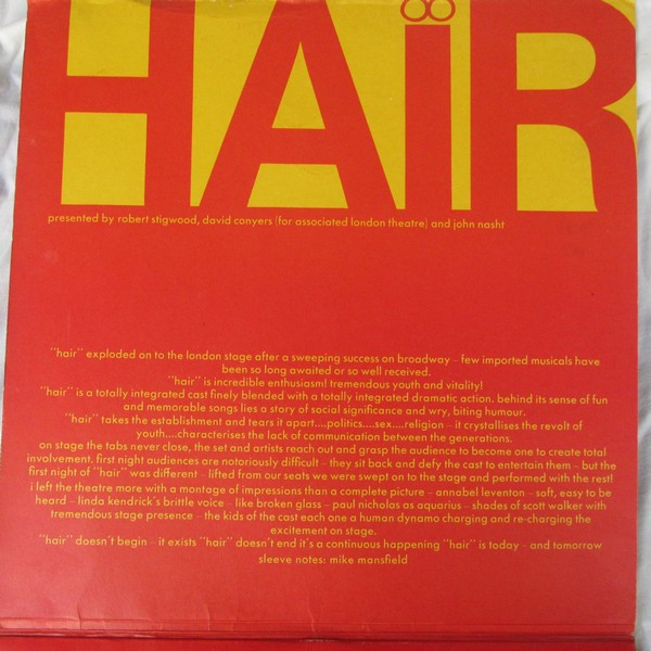 Various - Hair - Used Vinyl Record image 6