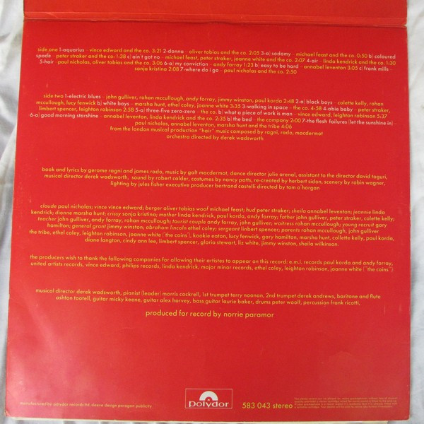 Various - Hair - Used Vinyl Record image 7