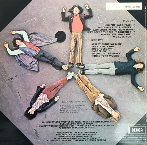Rolling Stones - Through The Past, Darkly (Big Hits Vol. 2) - Used Vi image 2