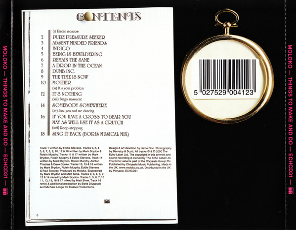 Moloko - Things To Make And Do - Used CD image 2