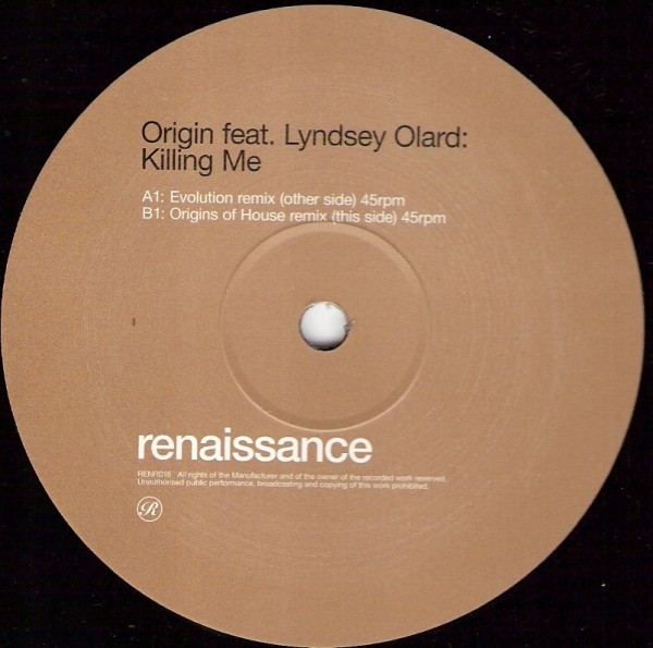 Origin - Killing Me (Disc Two) - Used Vinyl Record 12" image 3