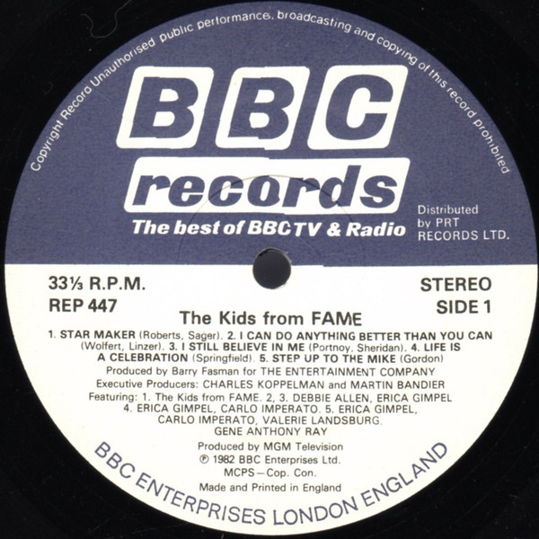 Kids From Fame - Used Vinyl Record image 5