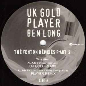 Ade Fenton - Fenton Remixes Part 2 - Used Vinyl Record 12" image 1