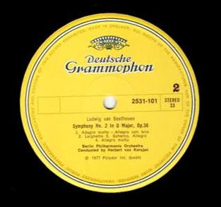 Ludwig van Beethoven - Symphonies No 1 · No 2 - Used Vinyl Record image 2