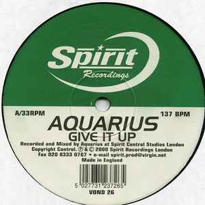Aquarius - Give It Up - Used Vinyl Record 12" image 1