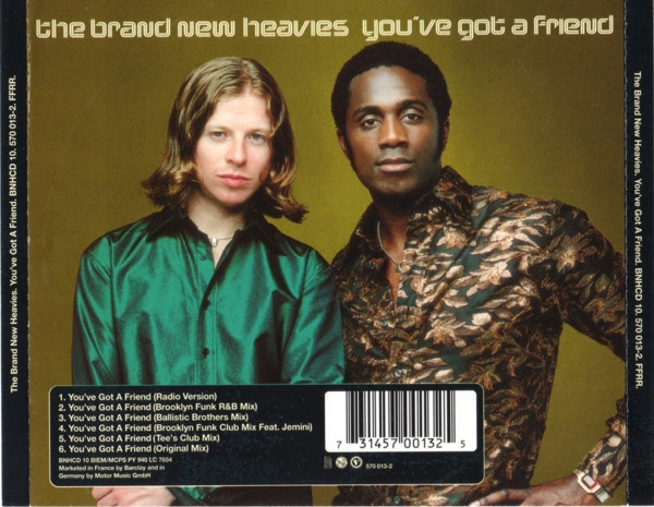 Brand New Heavies - You've Got A Friend - Used CD image 8