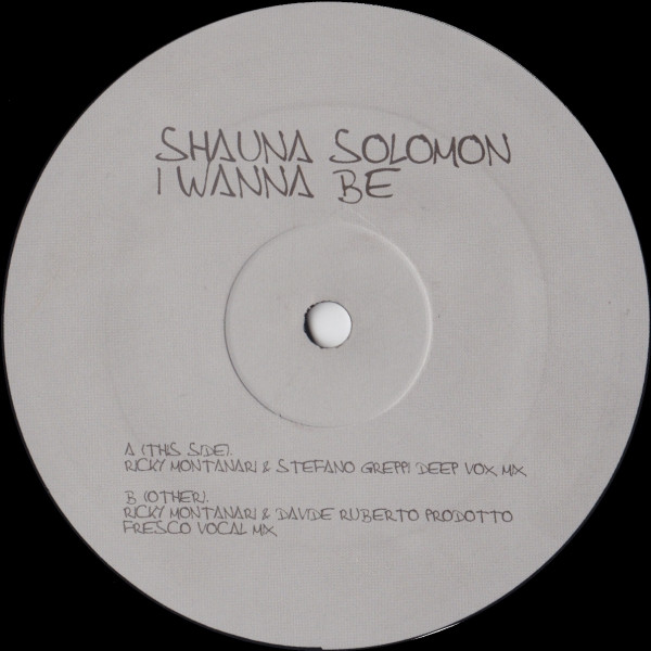 Shauna Solomon - I Wanna Be - Used Vinyl Record 12" image 4