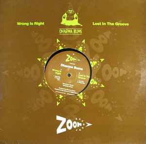 Dharma Bums - Wrong Is Right / Lost In The Groove - Vinyl Record 12" image 1