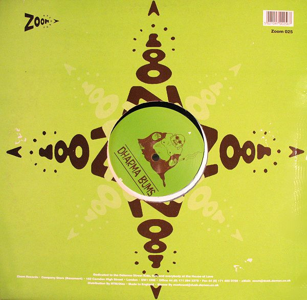 Dharma Bums - Wrong Is Right / Lost In The Groove - Vinyl Record 12" image 2