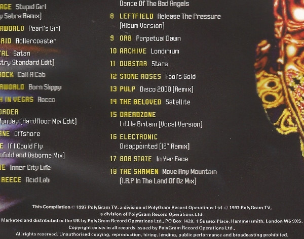 Various - Wired (New Directions In Dance) - CD image 17