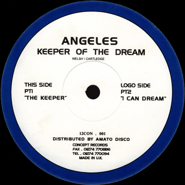 Angeles - Keeper Of The Dream - Used Vinyl Record 12" image 2