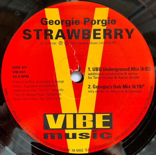 Georgie Porgie - Strawberry - Used Vinyl Record 12" image 2