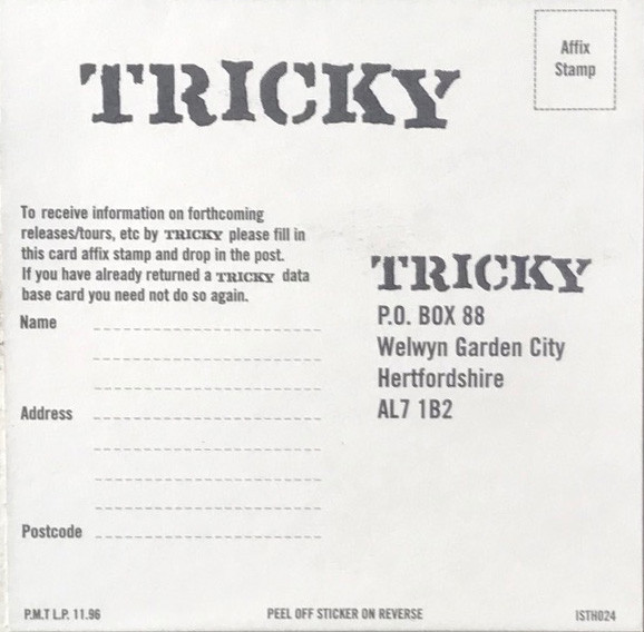 Tricky - Pre-Millennium Tension - Used Vinyl Record image 7