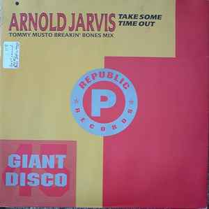 Arnold Jarvis - Take Some Time Out - Used Vinyl Record 12" image 1