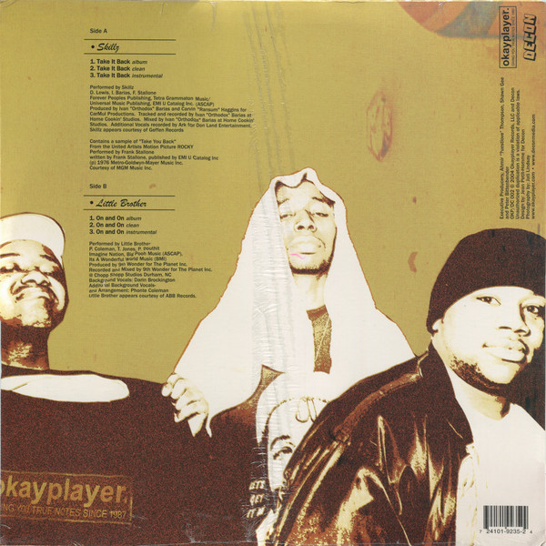 Skillz - Take It Back / On And On - Vinyl Record 12" image 2