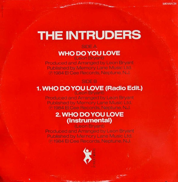 Intruders - Who Do You Love - Used Vinyl Record 12" image 2