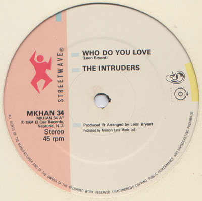 Intruders - Who Do You Love - Used Vinyl Record 12" image 3