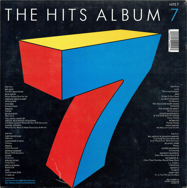Various - Hits Album 7 - Used Vinyl Record image 4
