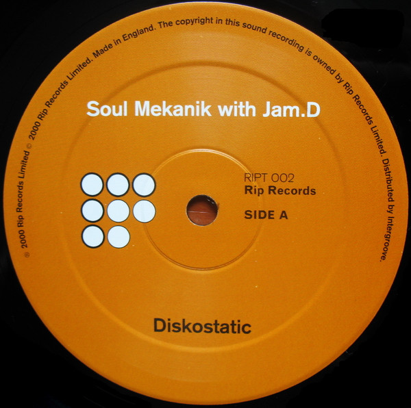 Soul Mekanik - Diskostatic - Used Vinyl Record 12" image 3