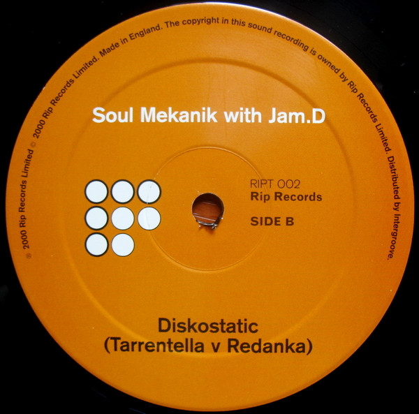 Soul Mekanik - Diskostatic - Used Vinyl Record 12" image 4