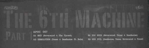 Various - 6th Machine Part 1 - Vinyl Record 12" image 4