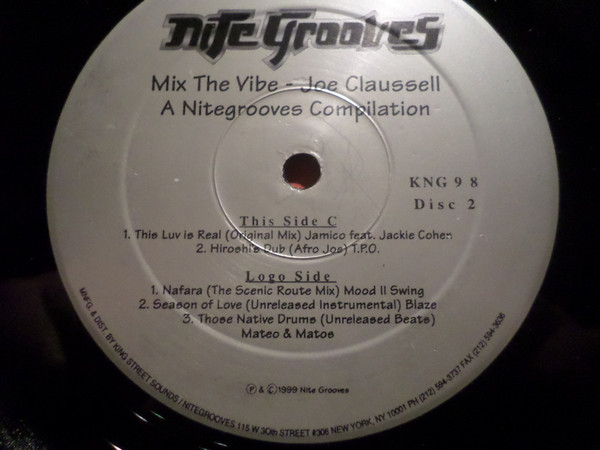Joe Claussell - Mix The Vibe - Used Vinyl Record 12" image 5