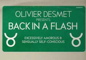 Olivier Desmet - Back In A Flash EP - Used Vinyl Record 12" image 1