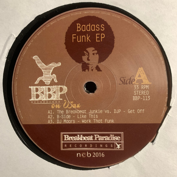 Various - Badass Funk EP - Vinyl Record 12" image 4