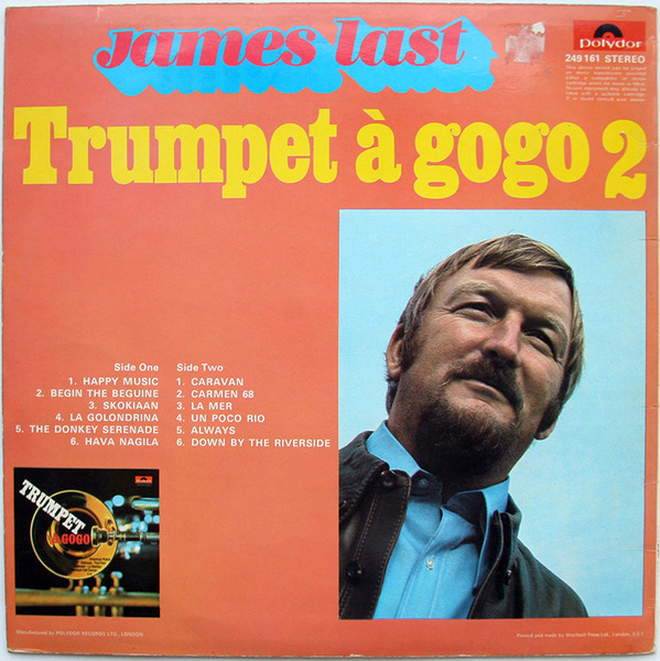 James Last - Trumpet A Gogo 2 - Used Vinyl Record image 2
