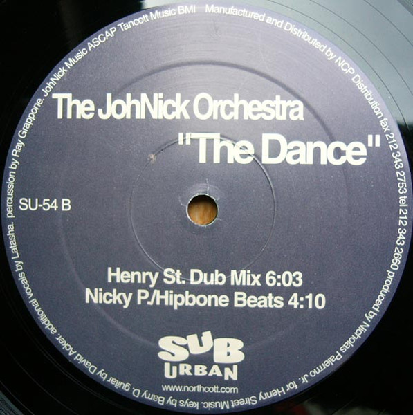 JohNick Orchestra - Dance - Used Vinyl Record 12" image 3