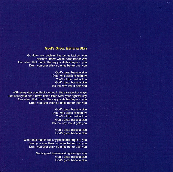 Chris Rea - God's Great Banana Skin - Used CD image 8