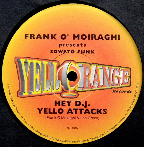 Frank 'O Moiraghi - Hey DJ - Used Vinyl Record 12" image 4