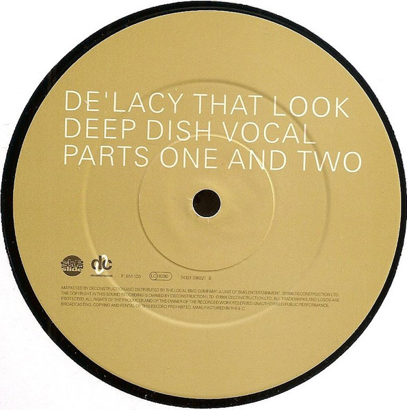 De'Lacy - That Look - Used Vinyl Record 12" image 4