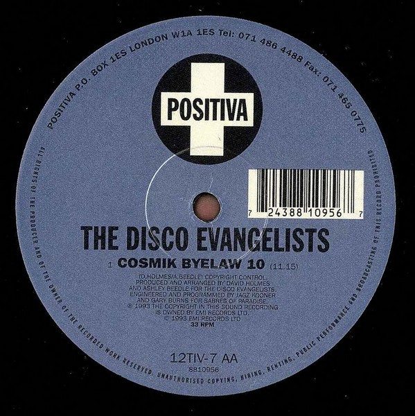 Disco Evangelists - A New Dawn (Back To The World) / A Peaceful World image 4