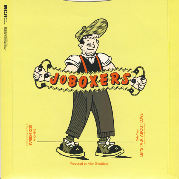 JoBoxers - Boxerbeat - Used Vinyl Record 7" image 2