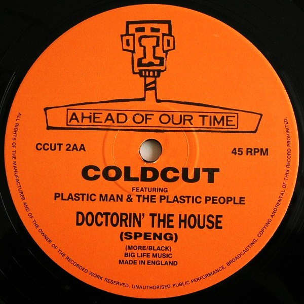 Coldcut - Doctorin' The House - Used Vinyl Record 12" image 4