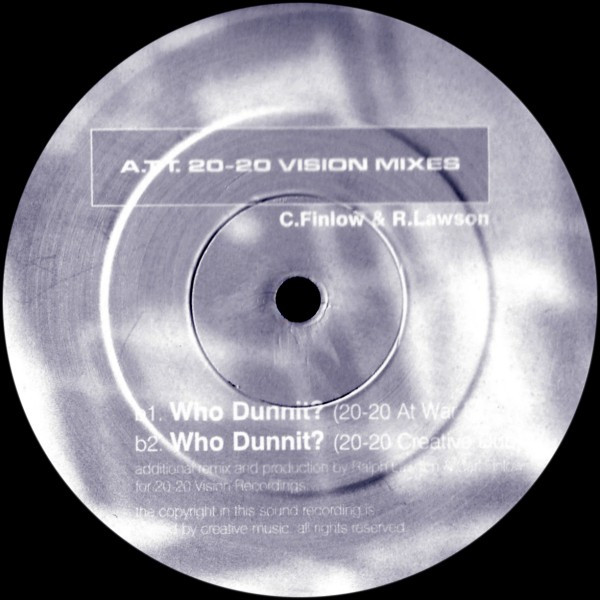 Anti Trance Terroris - Who Dunnit? - Used Vinyl Record 12" image 2